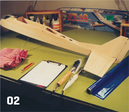 This is the Great Planes PT-40 that was built for the RC Encyclopedia that Scott originally marketed to Great Planes. 