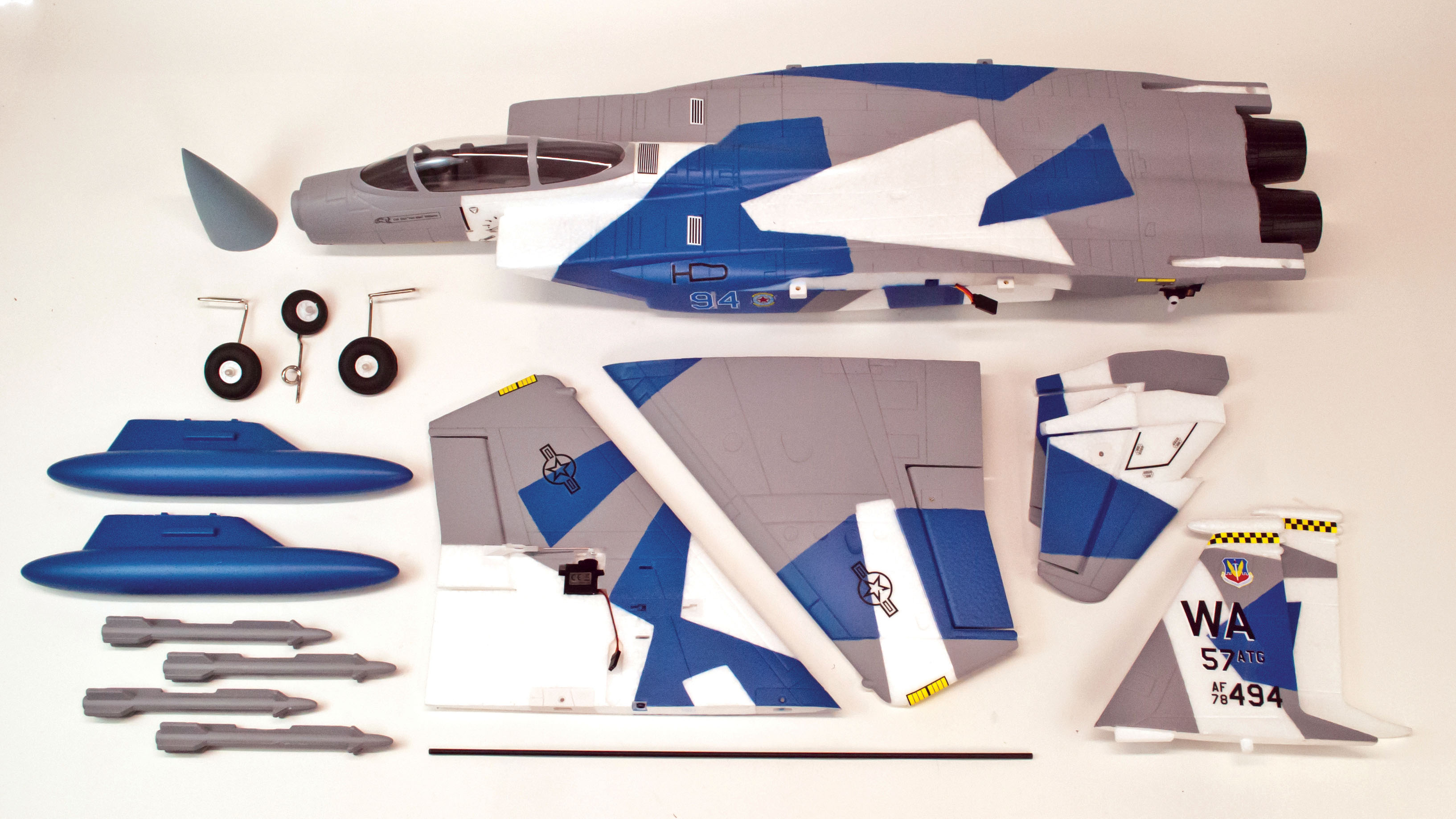the f-15 is mostly factory