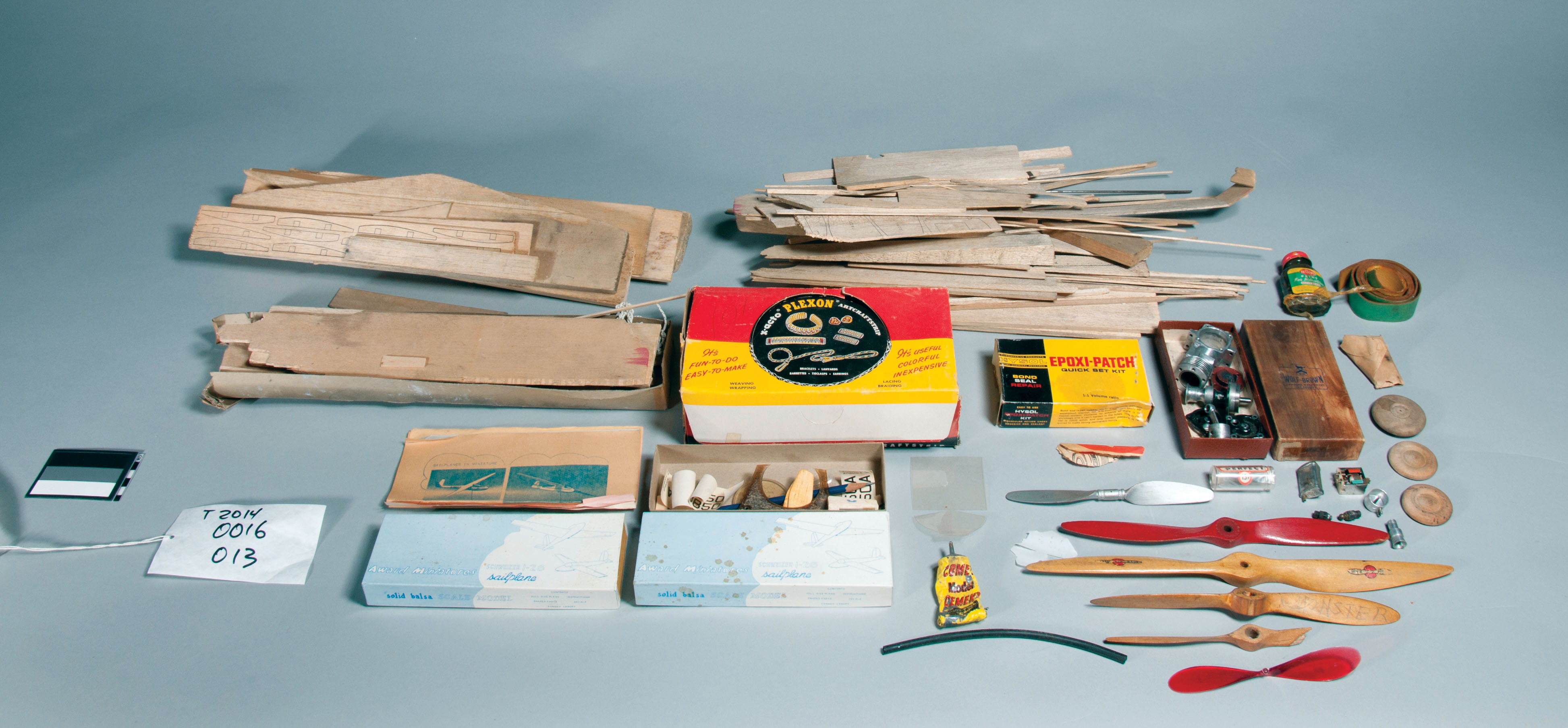 this is a collection of neils model aircraft building tools and parts