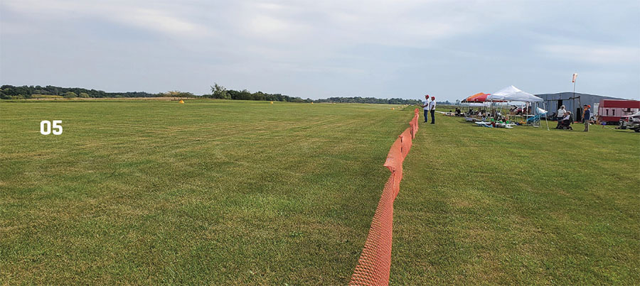 The Sig Fly-In was held at Sig Field. This is a full-scale, private airport owned by Hazel. 