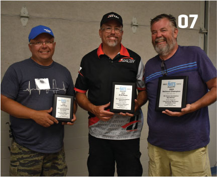  Chuck Priese, third place; Gavin Woodruff, second place; and Ric Musselman placed first. Photo by Madison Akridge.