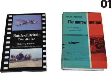 The movie, written by James Kennaway and Wilfred Greatorex, drew much of its inspiration from the book, The Narrow Margin by Derek Wood and Derek Dempster. Battle of Britain The Movie, by Robert Rudhall, covers the making of the film. 