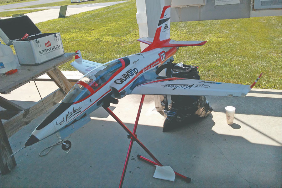 The E-flite 90mm Viper is proving to be a popular model for turbine conversions. A 30- to 45-newton turbine makes this a wonderful flying machine. Conversion kits are available from Paul Applebaum, or you can go at it alone with a custom tailpipe and stan