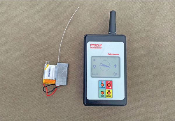  The GPS transmitter goes in the model and sends location data back to the receiver. Information includes the direction and distance. 