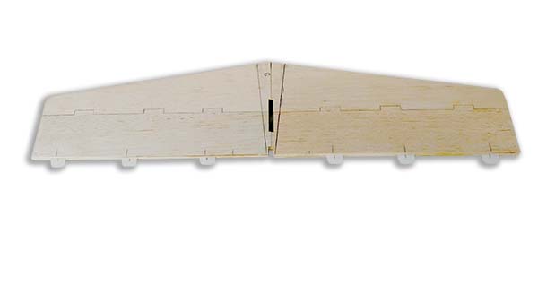 the horizontal stabilizer of this old school model works