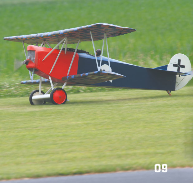 ron pounds 1 3 scale fokker