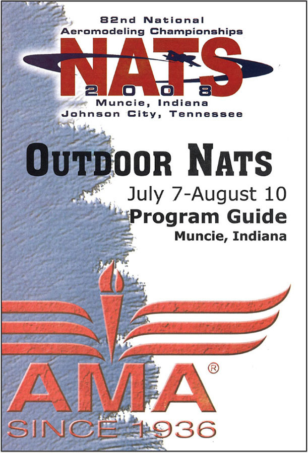 2008 Nats program guide, Outdoor events (#0001 AMA Collection. Credit: AMA). 