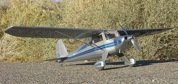 the 60 inch wingspan luscombe silvaire