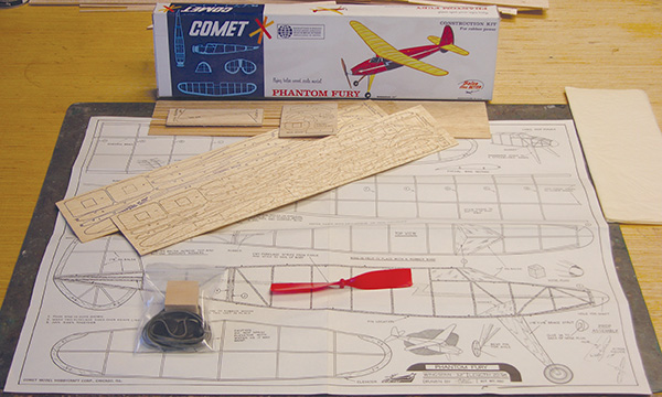 60" Wingspan! Laser Cut Short Kit Berkeley Privateer Super "15" Full Size Plans 