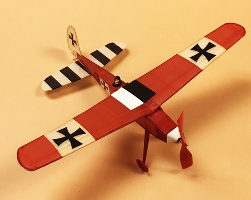 The Red Baron is a Phantom Flash II with a pilot and WW I-style markings such as what might have been used by Germany’s Ace of Aces, Manfred von Richthofen.