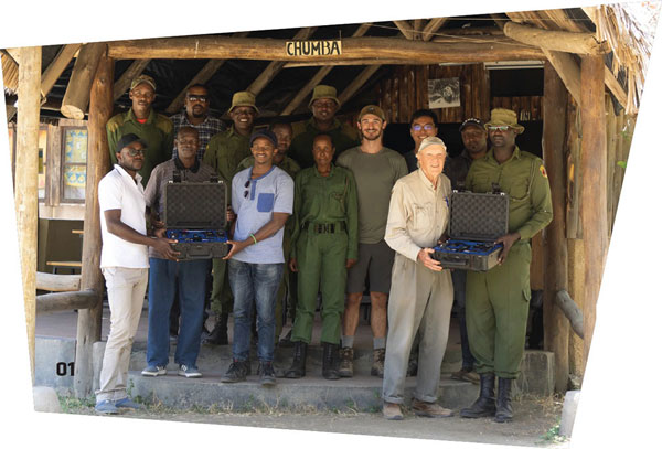 The wildlife foundation rangers, Kenya Flying Labs team, and the Skydio team were able to utilize Skydio 2+ Pro Kits to improve wildlife counting using the drone’s artificial intelligence. 
