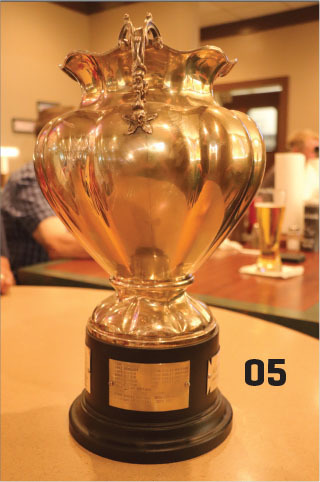 The F2A Team trophy. 