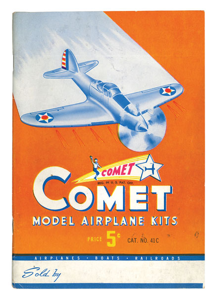 Catalog from the Comet Model Airplane and Supply Co., Inc. Undated, from the George B. Armstead, Jr. collection. 