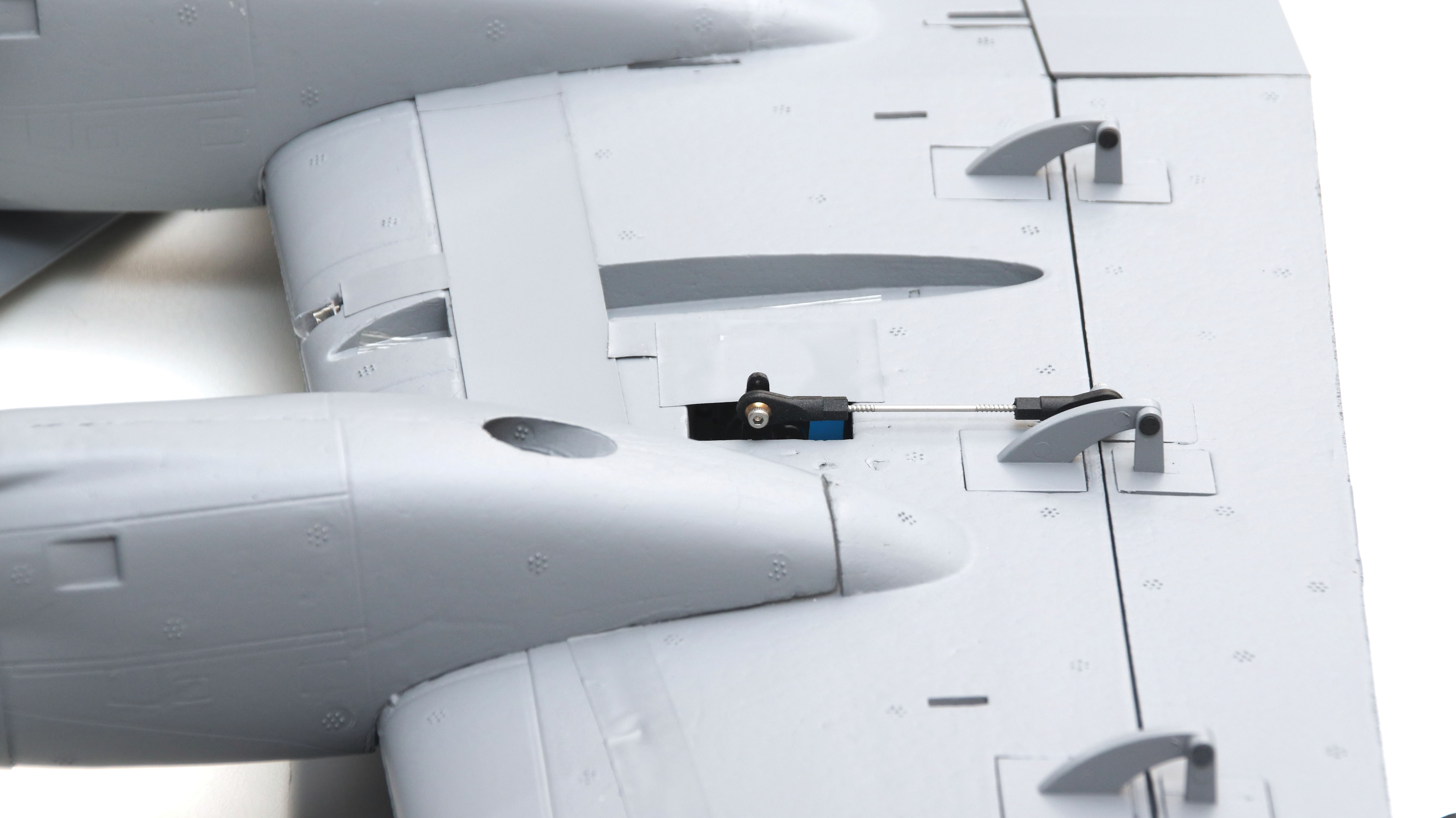 the long slender c 130 wing comes equipped