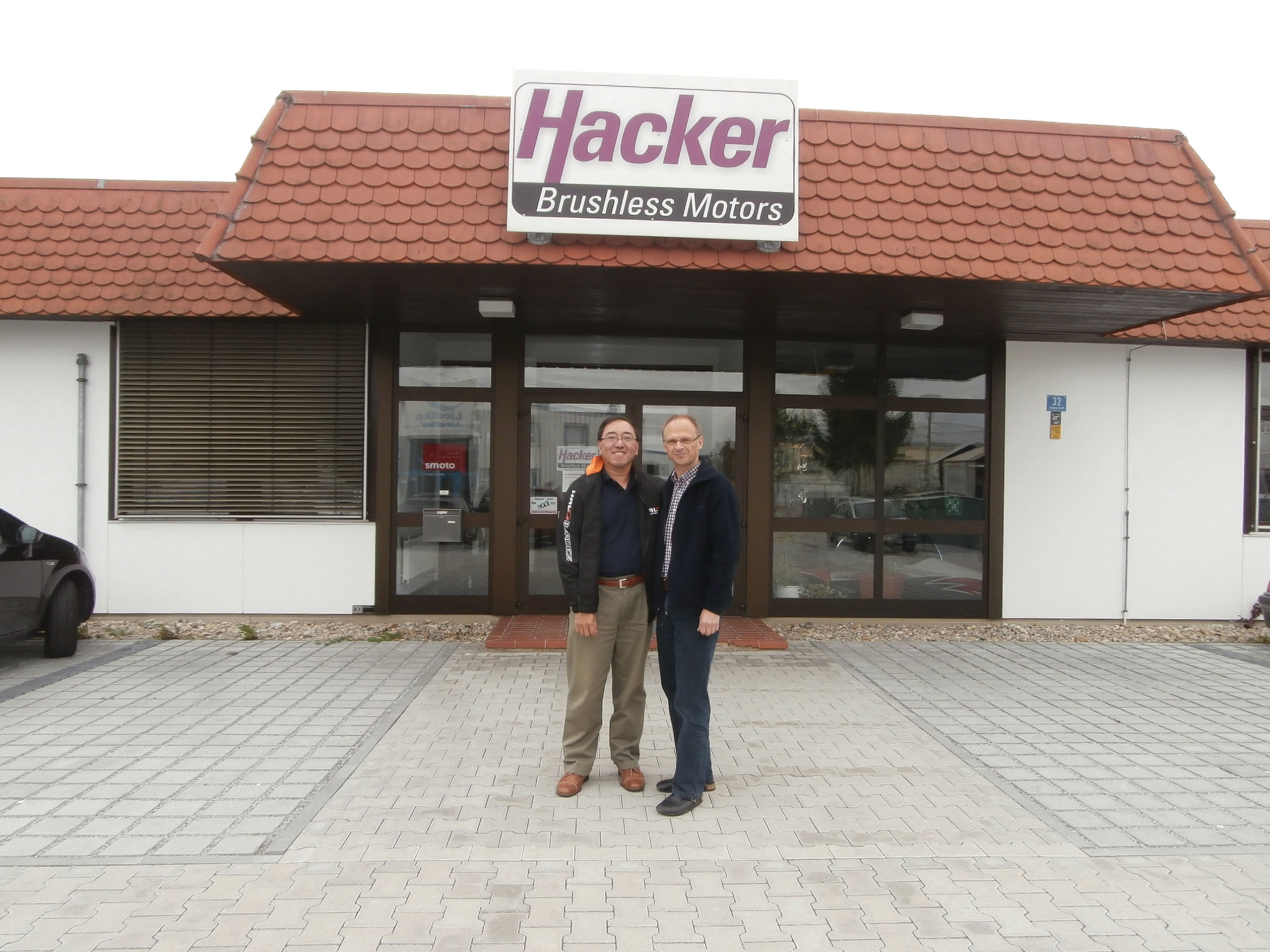 rainer hacker and the author