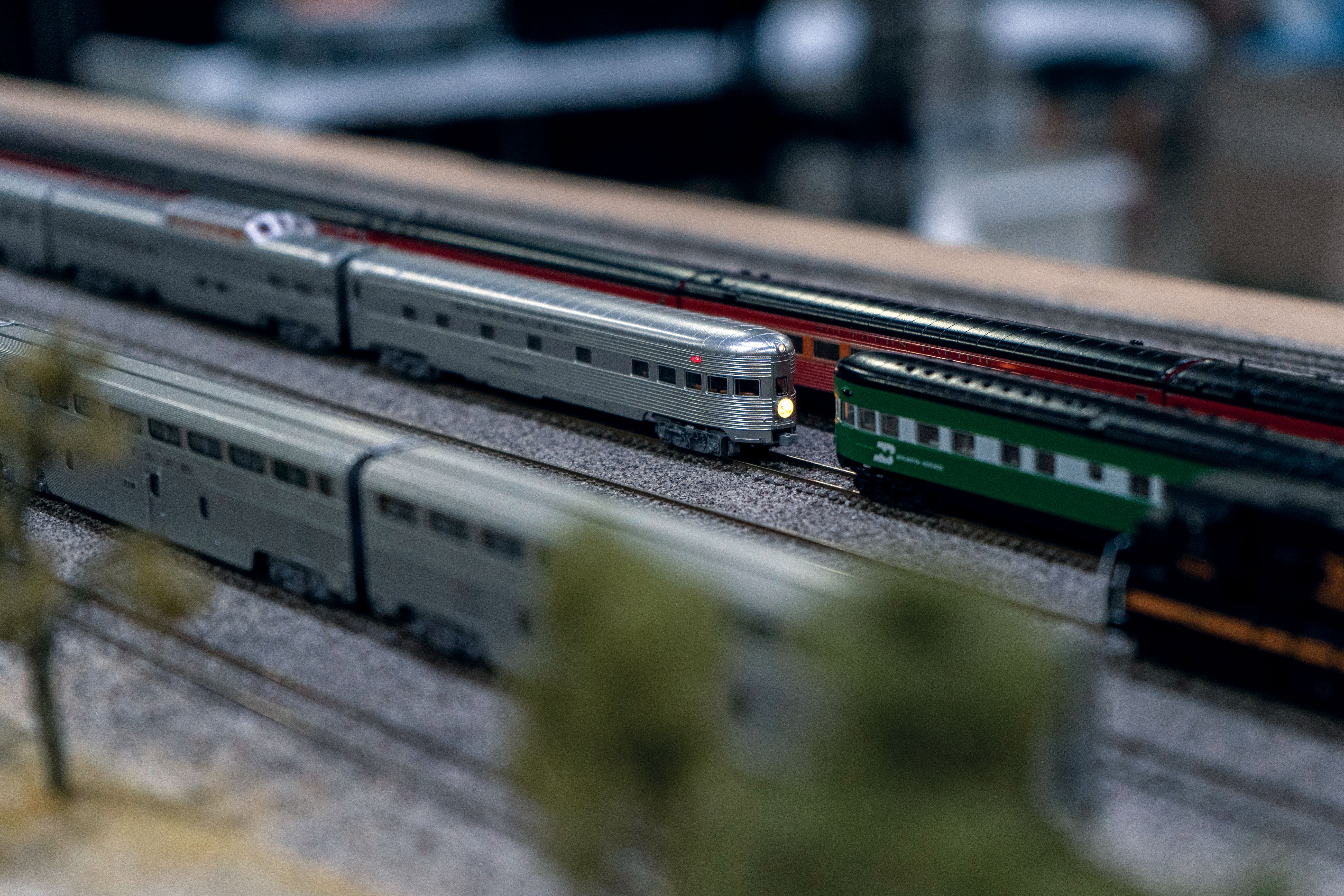 model trains were a new addition