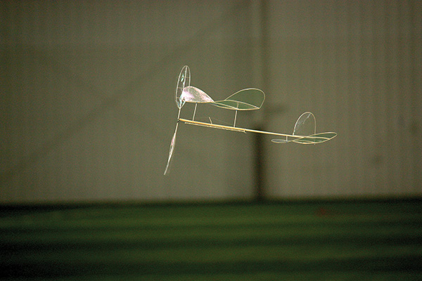 steven wrigley captured a beautiful photo of this aircraft in flight at the indoor ff nats