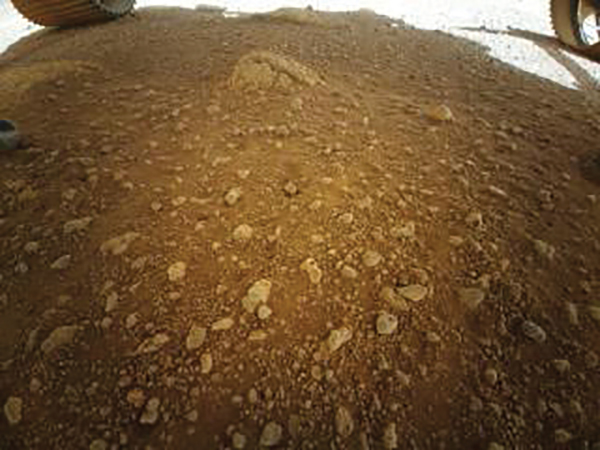 this low resolution view of the floor of mars jezero crater