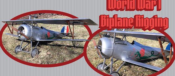 World War I Biplane Rigging