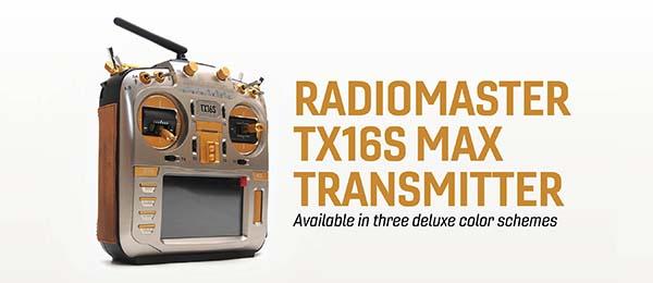 Radiomaster TX16S MAX Transmitter | Model Aviation